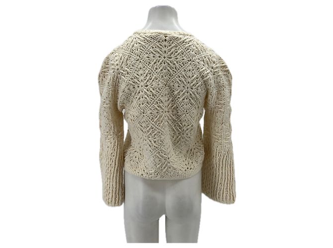 Autre Marque Maglione beige in cashmere - vista 2