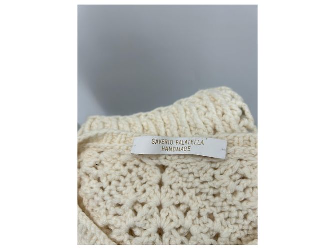 Autre Marque Maglione beige in cashmere - vista 5