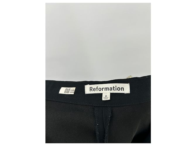 Reformation Hose Schwarz Größe 8 - Ansicht 3