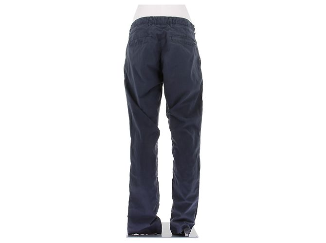 Pantaloni Stone Island Blu Navy in Cotone S - vista 2