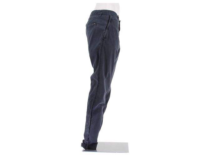 Pantaloni Stone Island Blu Navy in Cotone S - vista 3