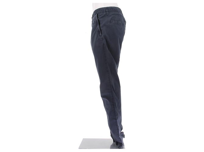 Pantaloni Stone Island Blu Navy in Cotone S - vista 4