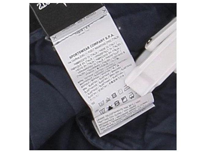 Pantaloni Stone Island Blu Navy in Cotone S - vista 8