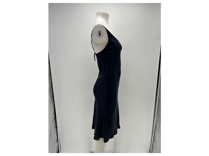 Autre Marque JORANDO Seidenkleid Schwarz - Ansicht 3
