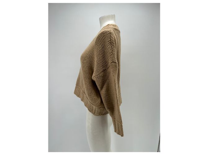 Autre Marque Suéter crema de cachemira Beige - vista 4
