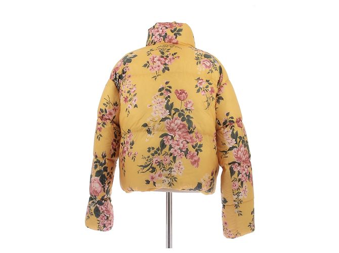Canada Goose Reversible gelbe Jacke mit Blumen - Ansicht 3