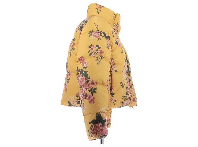 Canada Goose Reversible gelbe Jacke mit Blumen - Ansicht 5