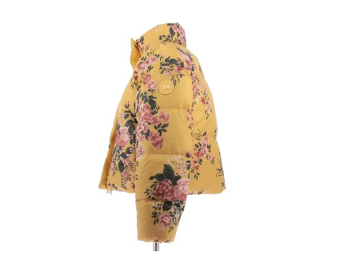 Canada Goose Reversible gelbe Jacke mit Blumen - Ansicht 7