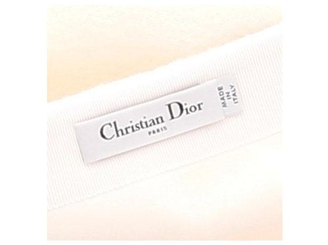 Dior Kurze Ecru-Wollrock Beige - Ansicht 5