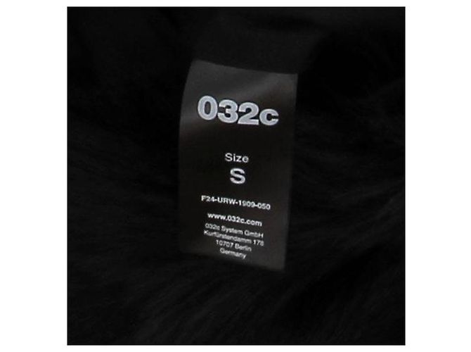 Autre Marque Schwarze Kunstfelljacke - Ansicht 6