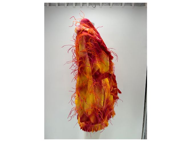 Alanui Wollcardigan Orange Größe S - Ansicht 3