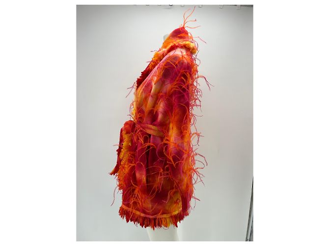 Alanui Wollcardigan Orange Größe S - Ansicht 4