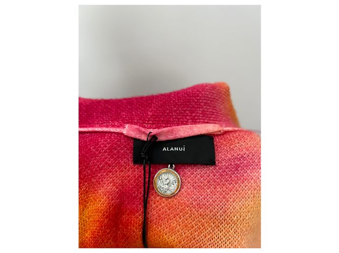 Alanui Wollcardigan Orange Größe S - Ansicht 5