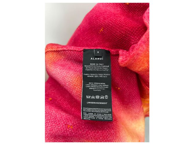 Alanui Wollcardigan Orange Größe S - Ansicht 7