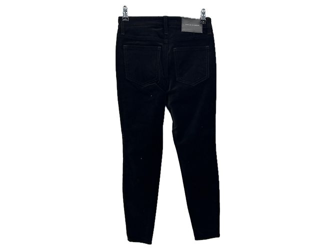 Autre Marque Jeans de terciopelo negro Cost of Freedom - vista 2