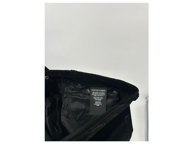 Autre Marque Jeans de terciopelo negro Cost of Freedom - vista 4