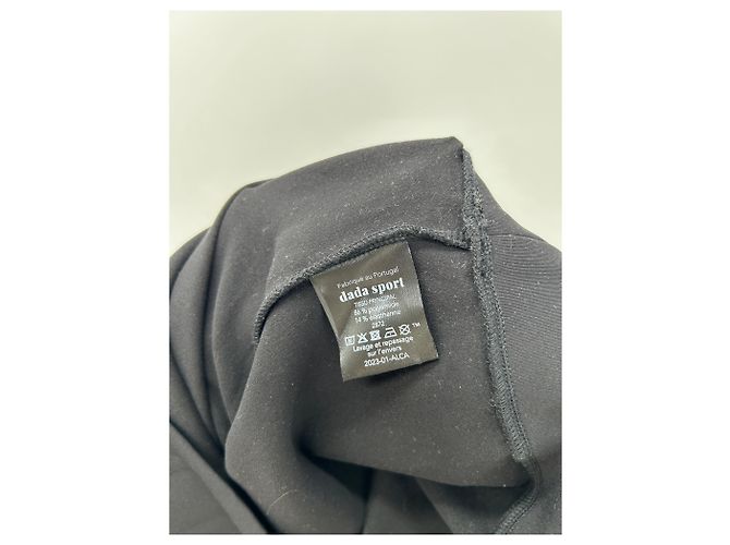 Autre Marque DADA SPORT Sweatshirt Schwarz Baumwolle L - Ansicht 5