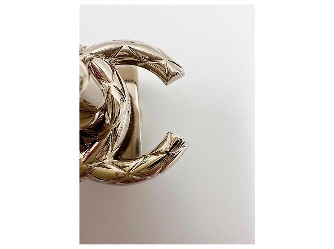 CHANEL chiusura CC turnlock D'oro - vista 10