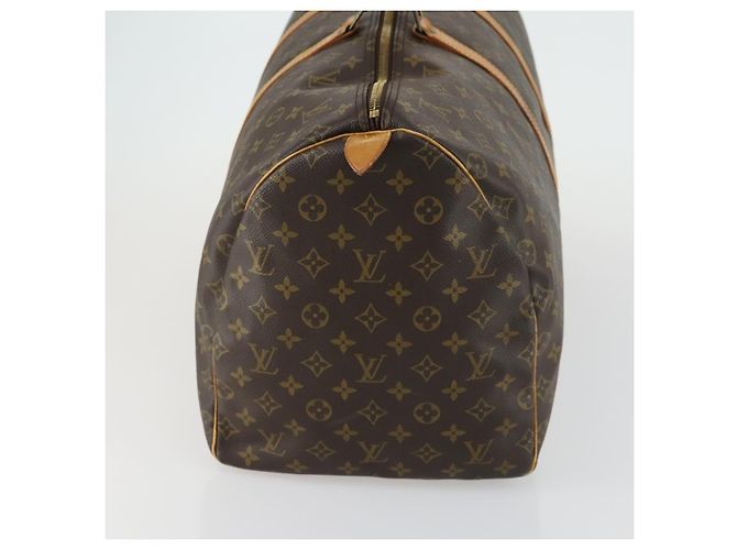 Louis Vuitton Keepall Monogram Canvas 55 Marrone - vista 3