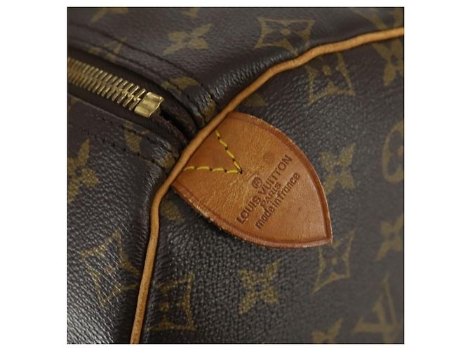 Louis Vuitton Keepall Monogram Canvas 55 Marrone - vista 7