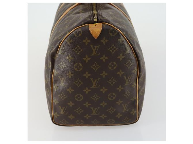 Louis Vuitton Keepall Monogram Canvas 50 Marrone - vista 3