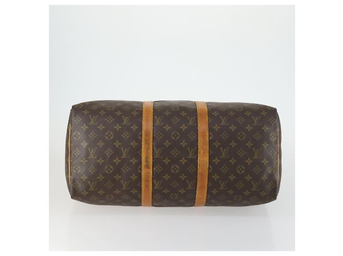 Louis Vuitton Keepall Monogram Canvas 50 Marrone - vista 5