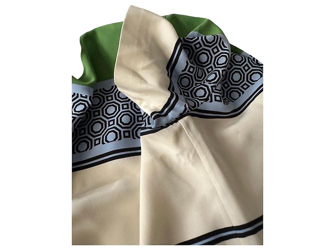 Vestido de crepé de seda estampado Tory Burch Multicolor - vista 7
