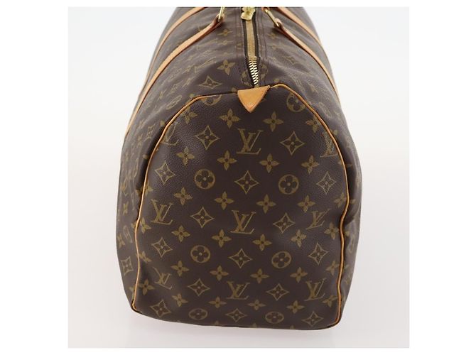 Louis Vuitton Keepall Monogram Canvas 50 Marrone - vista 3