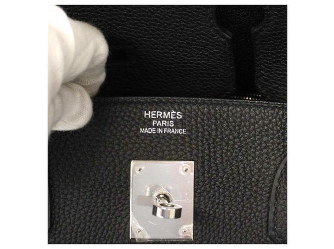 Borsa Hermès Birkin 40 Nero - vista 5