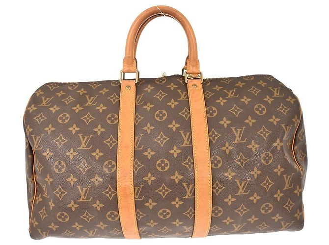 Louis Vuitton Keepall Monogram Canvas 45 Marron - vue 2