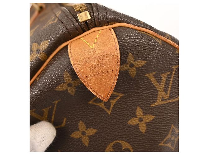 Louis Vuitton Keepall Monogram Canvas 45 Marron - vue 4
