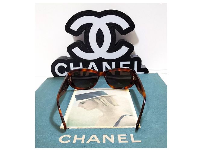 Gafas de Sol Chanel Rectangulares Marrón Carey - 5493 - c.1295/S9 Castaño - vista 8