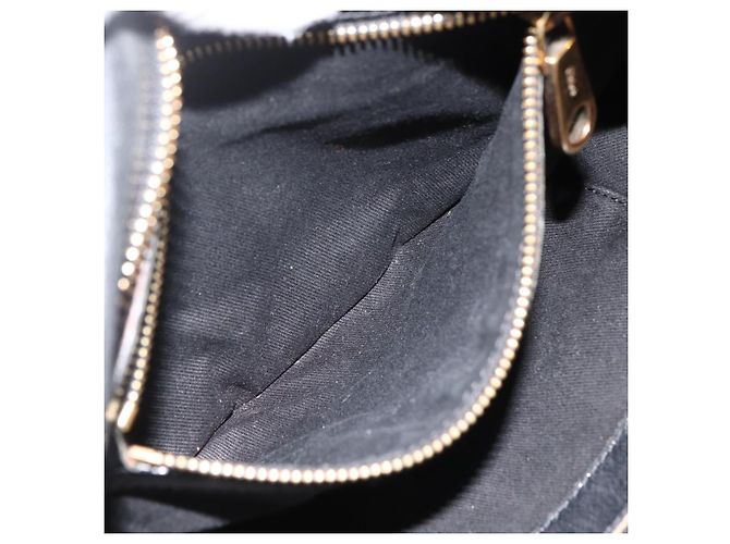 Chloé Borsa a mano Chloe Etel in pelle nera e oro Auth BSZ555 Nero D'oro - vista 20