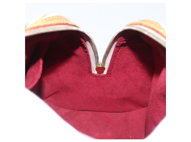 LOUIS VUITTON Handtasche Priscilla Monogramm Multicolor Weiß M40096 LV Auth AMZ317A - Ansicht 20