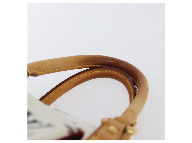 LOUIS VUITTON Handtasche Priscilla Monogramm Multicolor Weiß M40096 LV Auth AMZ317A - Ansicht 9