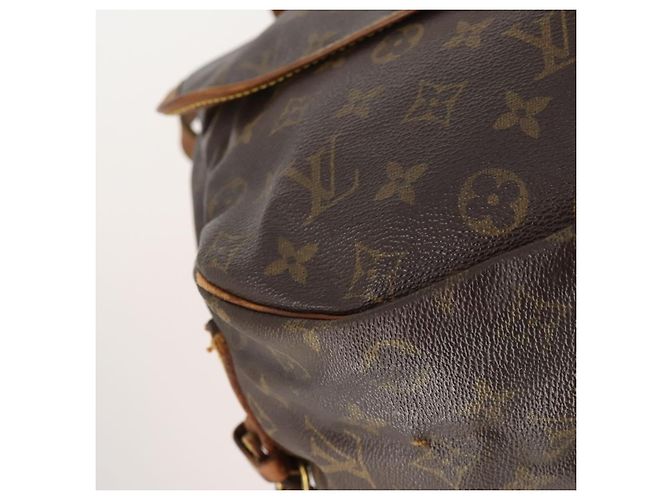 LOUIS VUITTON Bolsa de Ombro Monogram Saumur 35 M42254 LV Auth bs33791 Monograma - vista 16