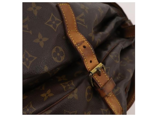 LOUIS VUITTON Bolsa de Ombro Monogram Saumur 35 M42254 LV Auth bs33791 Monograma - vista 19