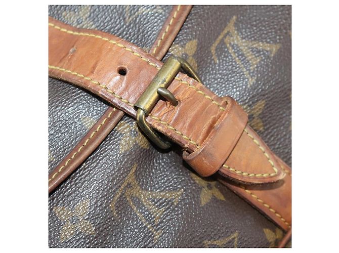 LOUIS VUITTON Bolsa de Ombro Monogram Saumur 35 M42254 LV Auth bs33791 Monograma - vista 28