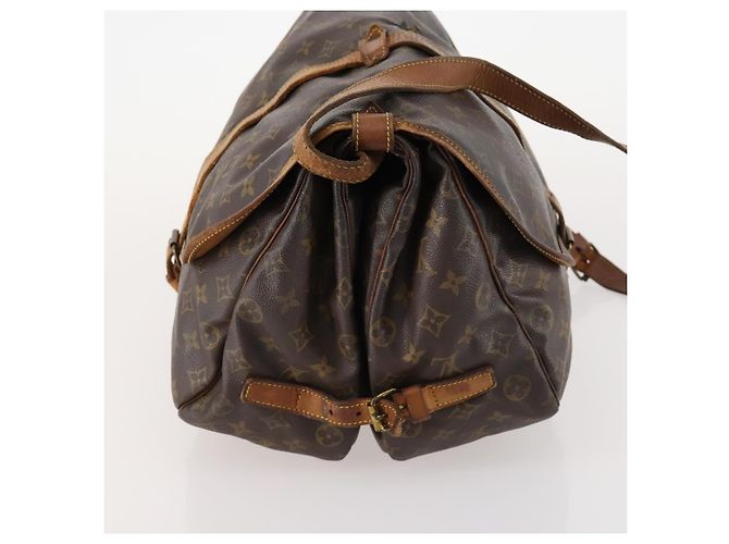 LOUIS VUITTON Bolsa de Ombro Monogram Saumur 35 M42254 LV Auth bs33791 Monograma - vista 3