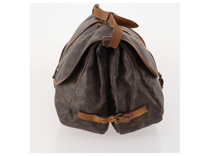 LOUIS VUITTON Bolsa de Ombro Monogram Saumur 35 M42254 LV Auth bs33791 Monograma - vista 4