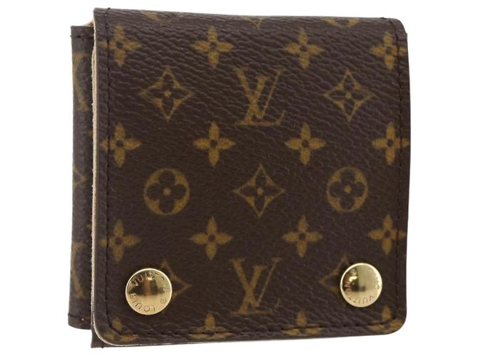 LOUIS VUITTON Monogram Accessory Case Jewelry Box LV Auth BAZ606A - view 13