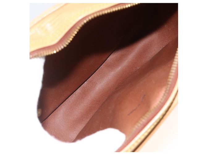 LOUIS VUITTON Epi Jeune Fille MM Schultertasche Beige M52156 LV Auth ka3311 - Ansicht 10