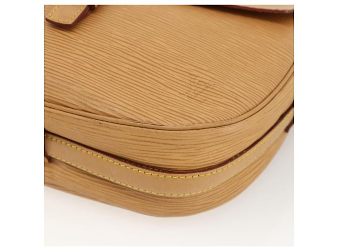 LOUIS VUITTON Epi Jeune Fille MM Schultertasche Beige M52156 LV Auth ka3311 - Ansicht 14