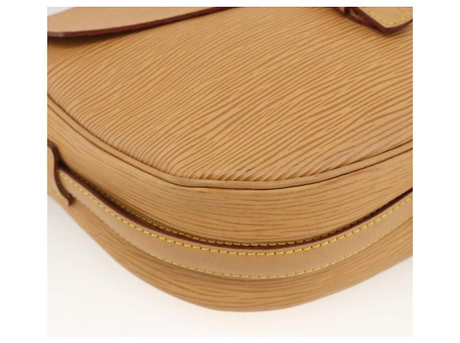 LOUIS VUITTON Epi Jeune Fille MM Schultertasche Beige M52156 LV Auth ka3311 - Ansicht 15