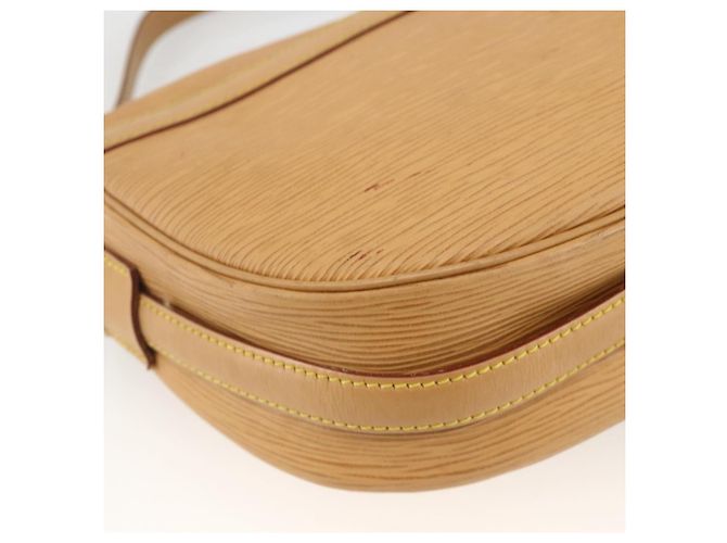 LOUIS VUITTON Epi Jeune Fille MM Schultertasche Beige M52156 LV Auth ka3311 - Ansicht 17