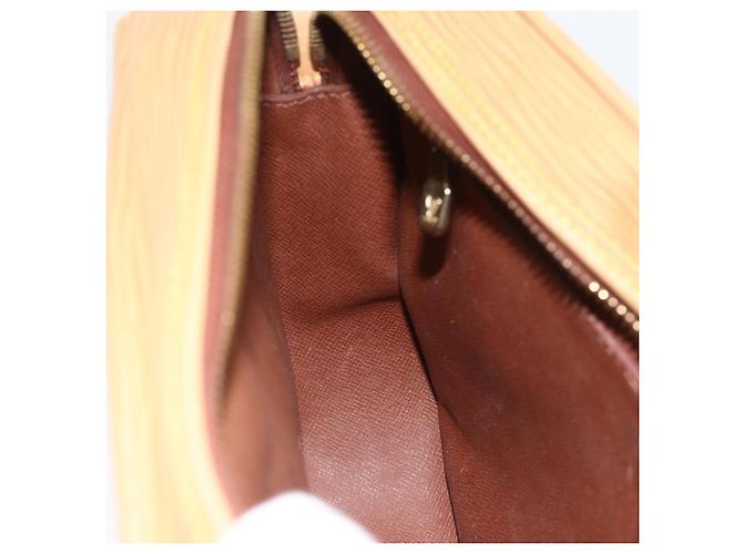 LOUIS VUITTON Epi Jeune Fille MM Schultertasche Beige M52156 LV Auth ka3311 - Ansicht 20