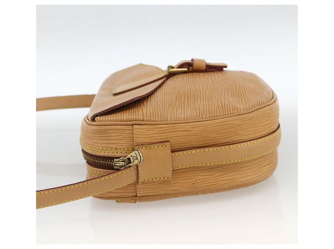 LOUIS VUITTON Epi Jeune Fille MM Schultertasche Beige M52156 LV Auth ka3311 - Ansicht 3