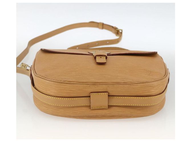 LOUIS VUITTON Epi Jeune Fille MM Schultertasche Beige M52156 LV Auth ka3311 - Ansicht 5