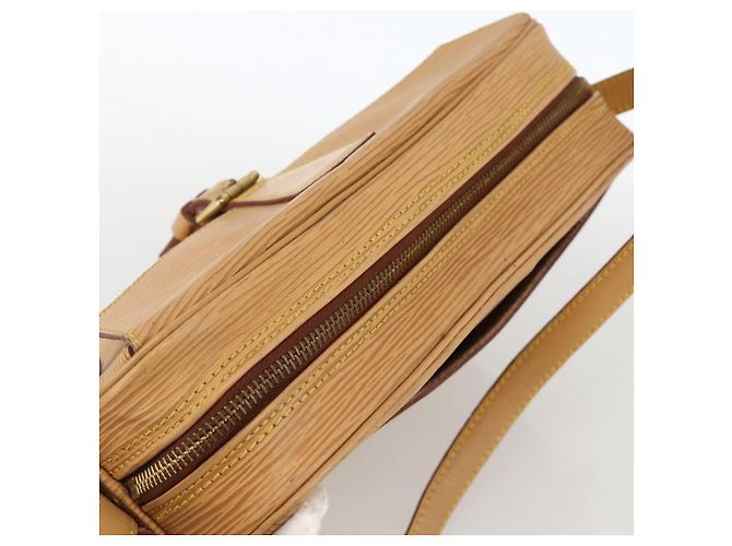 LOUIS VUITTON Epi Jeune Fille MM Schultertasche Beige M52156 LV Auth ka3311 - Ansicht 6