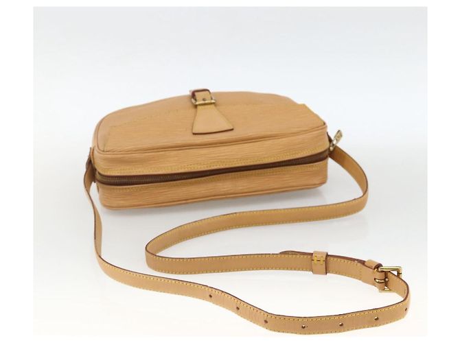 LOUIS VUITTON Epi Jeune Fille MM Schultertasche Beige M52156 LV Auth ka3311 - Ansicht 7